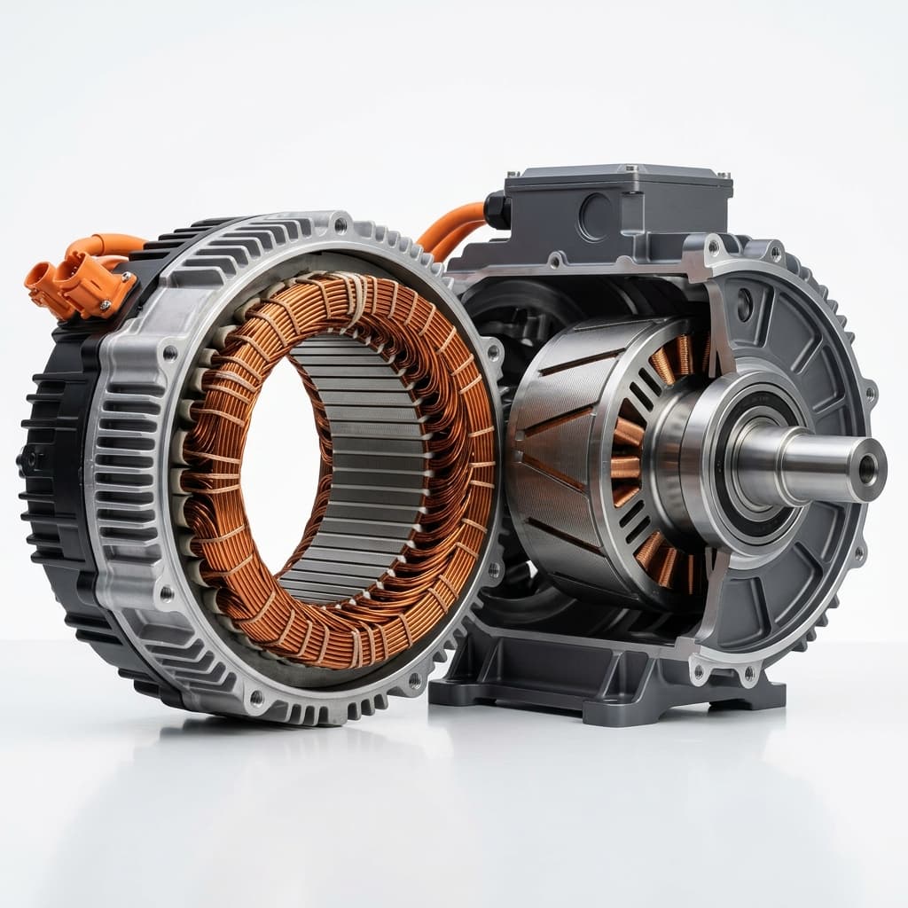 High Speed EV Traction Motor - Magnet Free