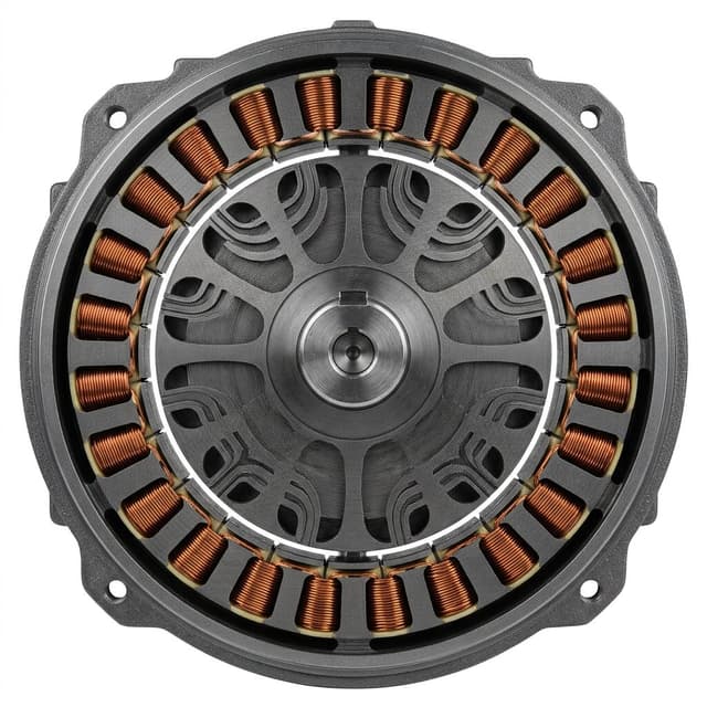 IE5 SynRM industrial motor architecture for pumps, fans, and compressors