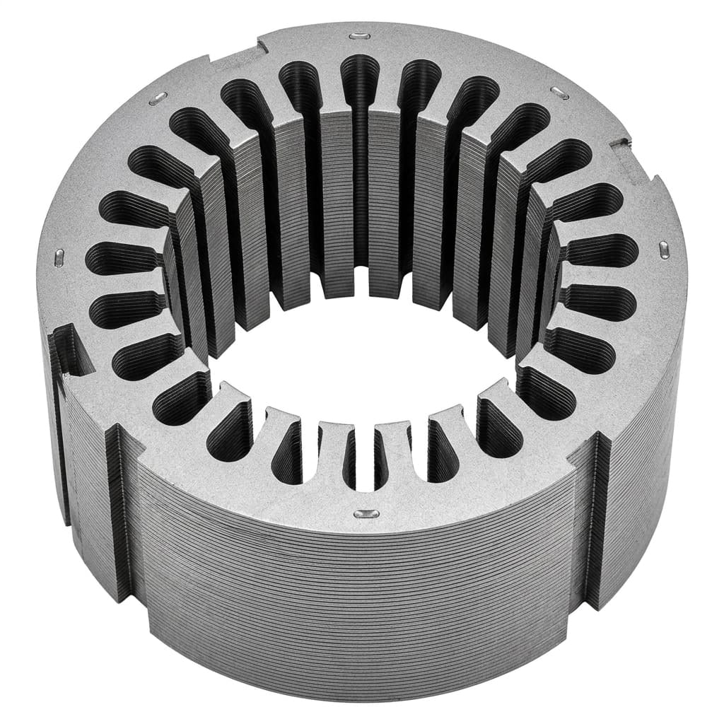 Precision silicon steel stator lamination stack for motor core manufacturing